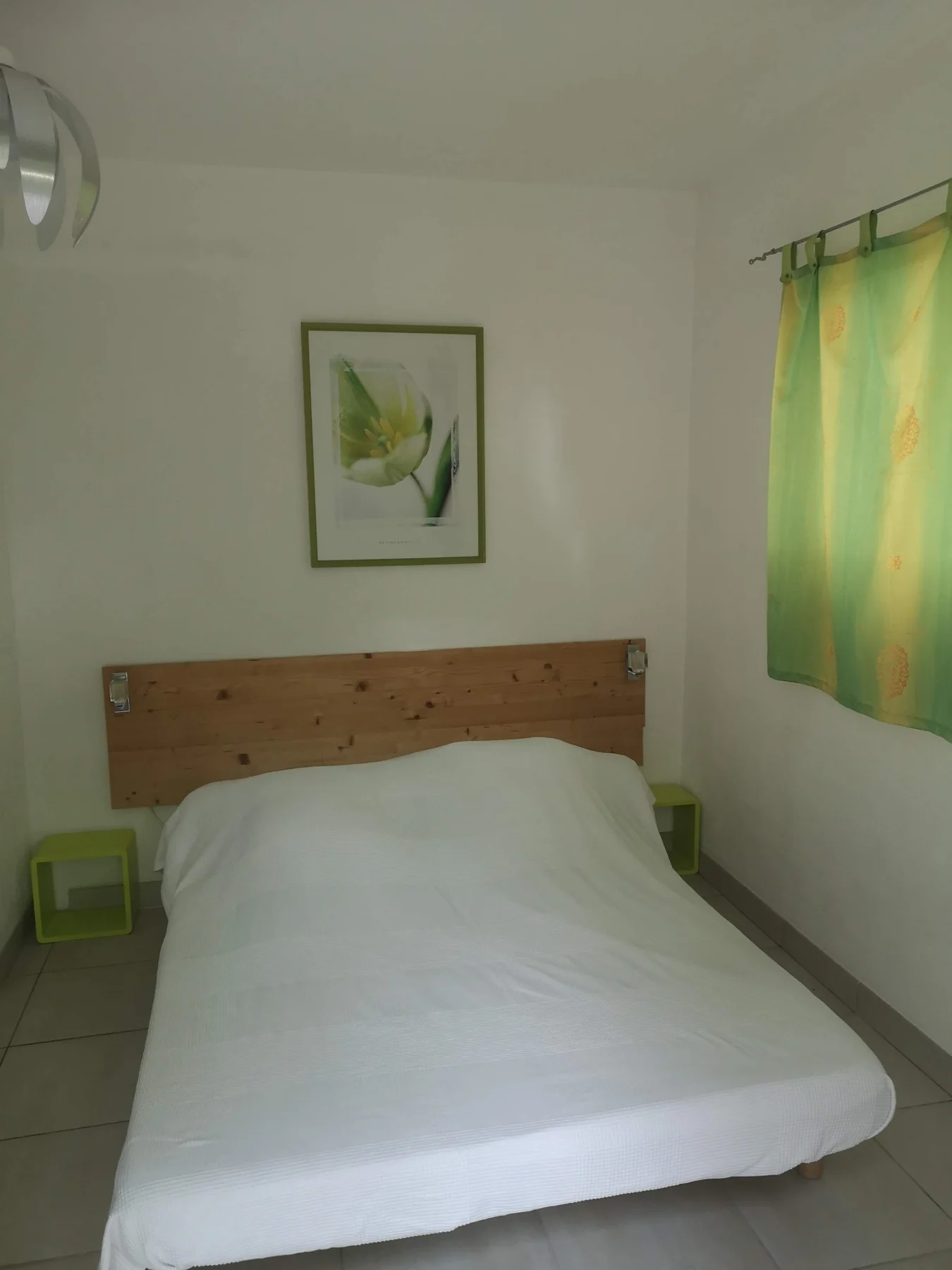 Double bedroom at the group holiday home